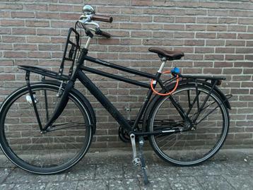 Zwart matte herenfiets beschikbaar voor biedingen