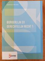 NIEUW - Burgerlijk en gerechtelijk recht 1, Boeken, Ophalen of Verzenden, Nieuw