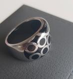 Moderne ring stainless steel Kompas, Bijoux, Sacs & Beauté, Bagues, Neuf, Enlèvement ou Envoi, Fer ou Acier, Femme