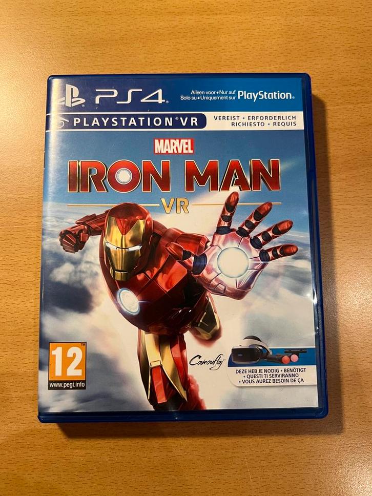 Marvel Iron Man VR, PS4, Games en Spelcomputers, Games | Sony PlayStation 4, Nieuw, Overige genres, 1 speler, Vanaf 18 jaar, Virtual Reality