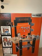 Smoby Werkbank Black & Decker - mét alle onderdelen en doos, Ophalen, Zo goed als nieuw