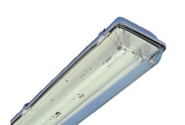 Nieuw: Waterdichte TL-armatuur Arco 258, 2x58W, (150 cm), Maison & Meubles, Lampes | Plafonniers, Neuf, Synthétique, Enlèvement