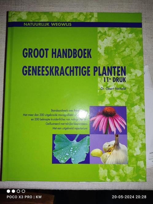 Groot handboek geneeskrachtige planten. Dr Geert Verhelst, Boeken, Overige Boeken, Nieuw, Ophalen of Verzenden