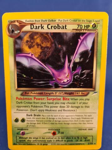 Dark Crobat 2/105 - Neo Destiny beschikbaar voor biedingen