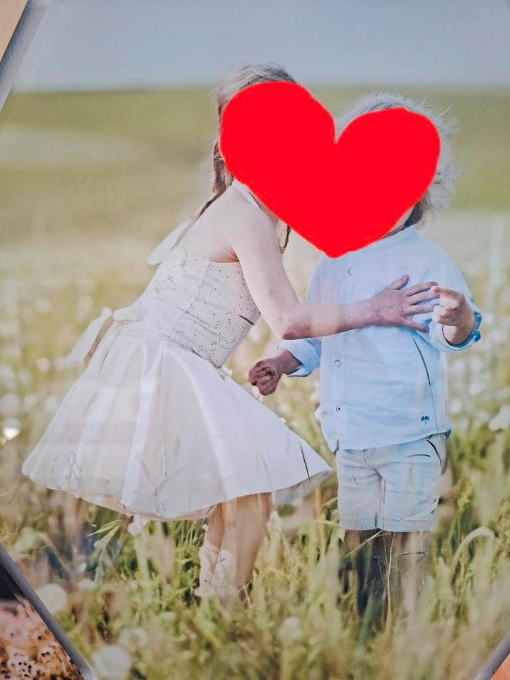 Communiekleedje Diamante Blu - Maat 116 (6 Jaar), Kinderen en Baby's, Kinderkleding | Maat 116, Zo goed als nieuw, Meisje, Jurk of Rok