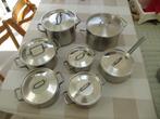 Set de marmites Fissler, Enlèvement, Utilisé, Inox, Ensemble de casseroles