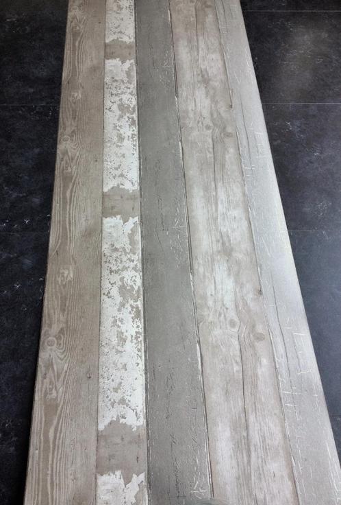 Vliesbehang Houten plank-4 rollen-21.2m²-prijs per rol, Huis en Inrichting, Stoffering | Behang, Ophalen of Verzenden