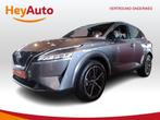 Nissan Qashqai MHEV 116KW Tekna+ Xtronic, Auto's, Stof, Zwart, 4 cilinders, 5 zetels