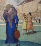 Dames aan de wandel op een zonnige dag, Ophalen of Verzenden