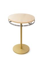 Table haute ronde magasin avec tringle métal – présentation, Enlèvement