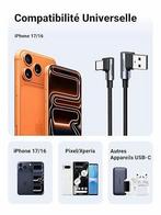 UGREEN | USB C-kabel | gebogen | GRATIS LEVERING, Audio, Tv en Foto, Audiokabels en Televisiekabels, -, Verzenden, -, Nieuw