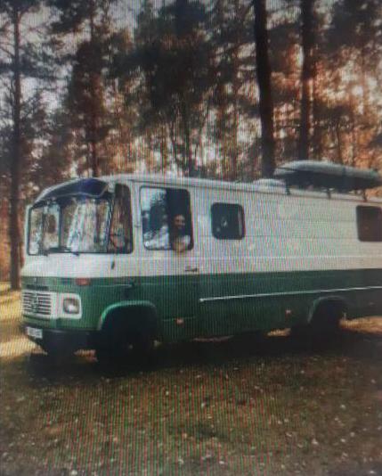 Camper mercedes 608 D/ hanomag henschelF40KA, Caravans en Kamperen, Mobilhomes, Particulier, tot en met 2, Ophalen