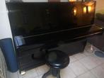 Piano te koop, Muziek en Instrumenten, Piano's, Ophalen, Gebruikt, Zwart, Piano
