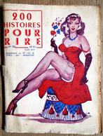 200 Histoires pour rire, nr.10 - 1959 - Gai-Magazine, Paris, Gelezen, Redactiecollectie, Moppen, Ophalen of Verzenden