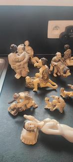 Mooie zeldzame collectie beelden Kamasutra, Antiek en Kunst, Ophalen of Verzenden