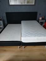 Boxspring, Huis en Inrichting, Ophalen, Zo goed als nieuw, Zwart