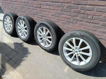 winterbanden 215/65R17 met velg voor VW Tiguan, Auto-onderdelen, Banden en Velgen, Ophalen, Banden en Velgen, 17 inch, Winterbanden