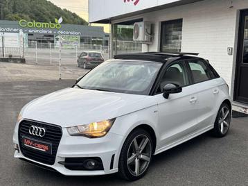 Audi A1 1600 TDI 5 PORTES S-LINE COMPÉTITION PANO GPS CUI, Autos, Audi, Cuir, 1160 kg, Achat, Entreprise