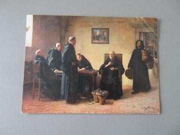 1950 postkaart Moët Chandon Champagne José Frappa beschikbaar voor biedingen