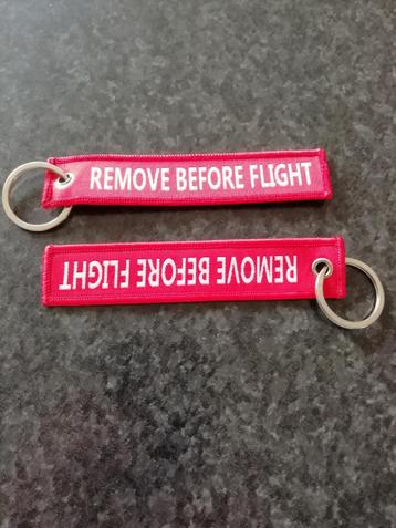 Sleutelhangers - Remove before flight - NIEUW, Enlèvement ou Envoi