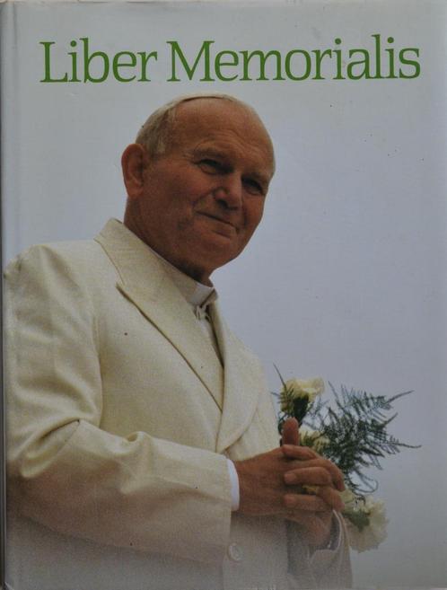 Liber Memorialis - Le Pape Jean-Paul en Belgique 1985, Livres, Livres Autre, Comme neuf, Envoi