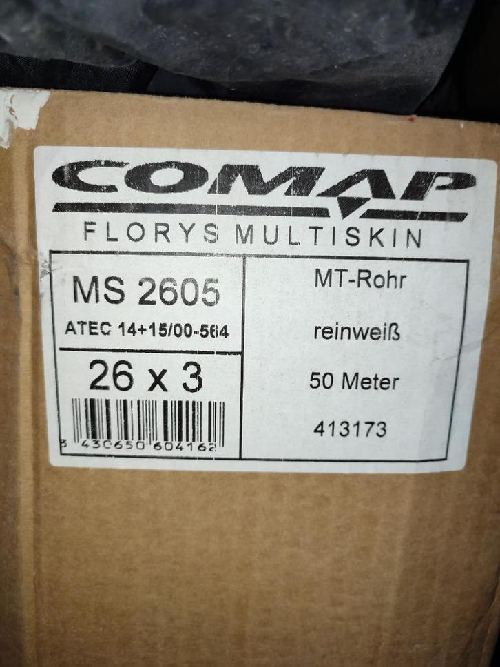 Tuyau/tube  de chauffage/plomberie - diamètre 26 mm, Doe-het-zelf en Bouw, Verwarming en Radiatoren, Zo goed als nieuw, Overige typen