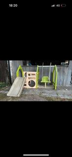 Glijbaan met schommel, Ophalen, Gebruikt, Glijbaan