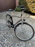 Herenstadsfiets, Fietsen en Brommers, Gebruikt, Versnellingen, 53 tot 57 cm, Ophalen