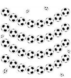 voetbal slingers verjaardag 10 stuks, Ophalen of Verzenden, Nieuw, Feestartikel