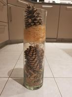 Ronde stevige vaas met potpourri, Ophalen