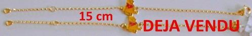 Bracelet or 18 carats - Winnie l'ourson - 1,8 gr - enfant, Bijoux, Sacs & Beauté, Bracelets, Neuf, Or, Or, Enlèvement ou Envoi