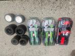 Wielen en body rc 1/10, Hobby en Vrije tijd, Ophalen, Schaal 1:10, Auto offroad