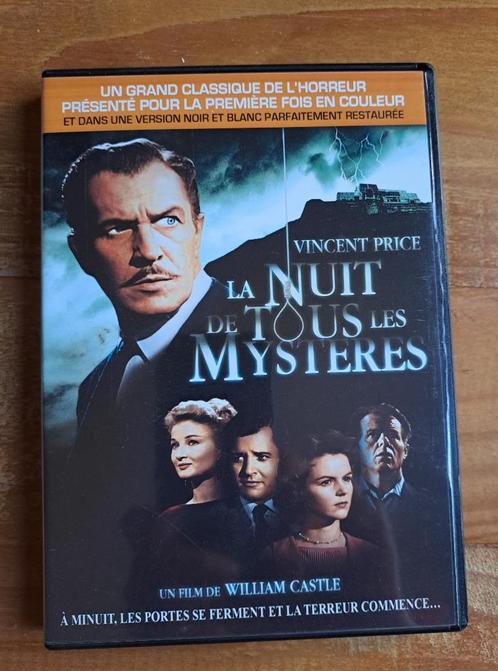 La nuit de tous les mystères - Vincent Price - Richard Long, Cd's en Dvd's, Dvd's | Horror, Gebruikt, Ophalen of Verzenden