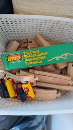 Speelgoed houten sporen trein, Kinderen en Baby's, Speelgoed | Houten speelgoed, Ophalen, Zo goed als nieuw, Overige typen