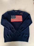 Polo Ralph Lauren USA Flag Sweater – M – Nieuw met Tag, Ophalen of Verzenden, Zo goed als nieuw, Maat 48/50 (M), Blauw