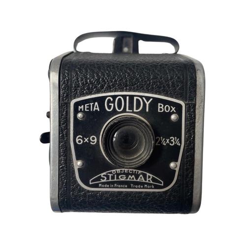 Camerabox Meta Goldy Box - De kunst van het vastleggen van h, Verzamelen, Foto-apparatuur en Filmapparatuur, Fototoestel, 1940 tot 1960