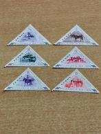 Lundy eiland 1961 -  paarden, driehoekige postzegels **, Ophalen of Verzenden, Postfris