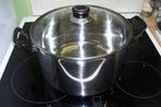 Casserole inox, Huis en Inrichting, Keuken | Potten en Pannen, Inox, Gebruikt, Inductieplaat, Ophalen