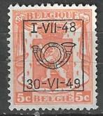 Belgie 1948 - OBP 581pre - Opdruk D - 5 c. (ZG), Postzegels en Munten, Postzegels | Europa | België, Verzenden, Postfris, Zonder gom
