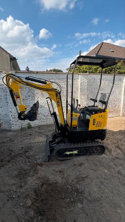 Minigraver 1-ton met extra graafbak, Zakelijke goederen, Machines en Bouw | Kranen en Graafmachines, Graafmachine, Ophalen