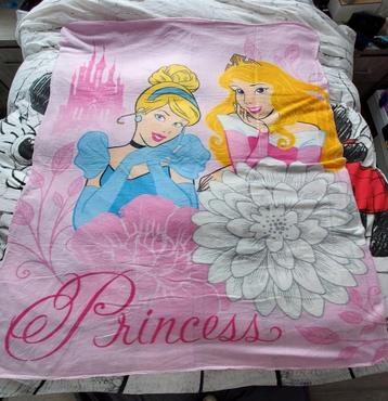 Disney Princess roze plaid prinsessen fleece dekentje disponible aux enchères