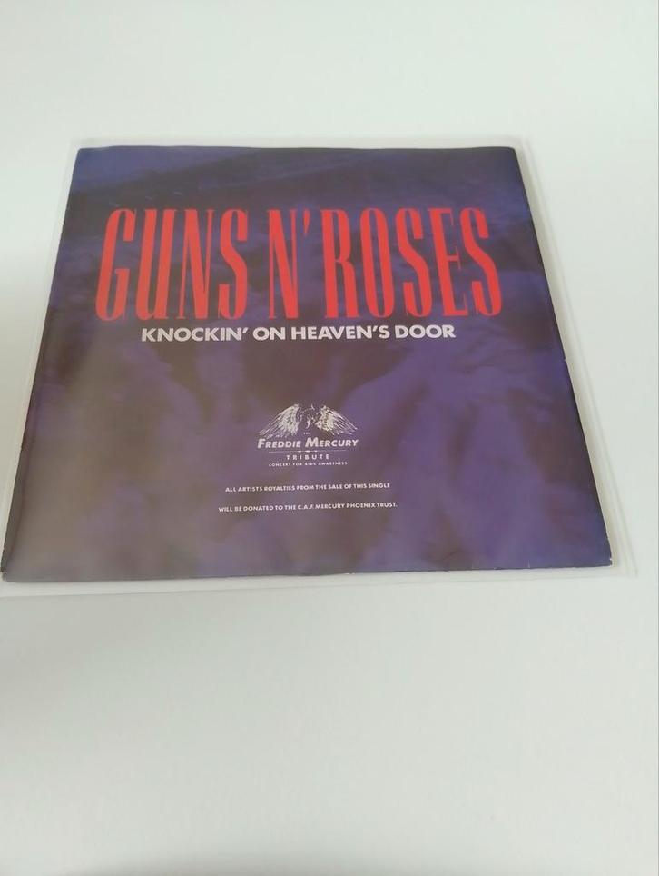 Guns n'roses - Knockin' on heaven's door, Cd's en Dvd's, Vinyl Singles, Zo goed als nieuw, Ophalen of Verzenden