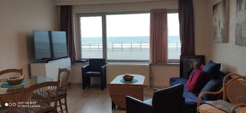 Westende appartement te koop frontaal zeezicht 2 slaapkamers, Immo, Huizen en Appartementen te koop, Provincie West-Vlaanderen