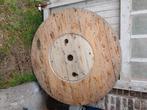 Touret en bois, Tuin en Terras, Tuintafels, Ophalen, Gebruikt, Rond, Hout