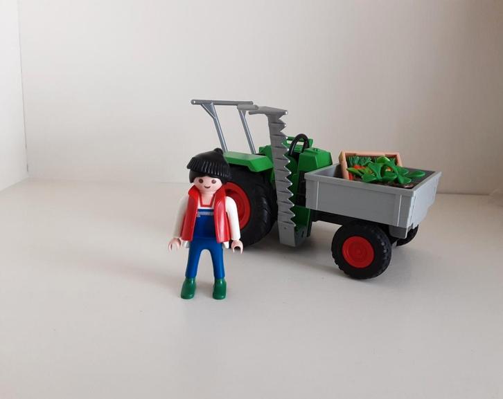 PLaymobil tractor, Kinderen en Baby's, Speelgoed | Playmobil, Zo goed als nieuw, Complete set, Ophalen of Verzenden