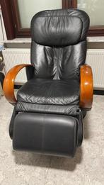Zetel leder met massage €450, Huis en Inrichting, Fauteuils, Ophalen