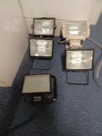 Set van 7 projectoren 100 en 300w voor buiten, Tuin en Terras, Buitenverlichting, Ophalen