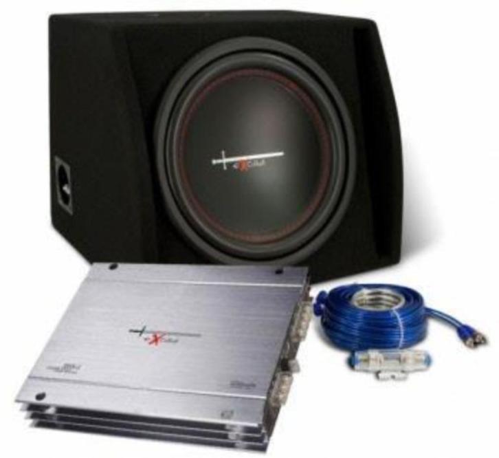 EXCALIBUR-X1 Compleet Bass Pakket 1000Watt, Auto diversen, Autospeakers, Nieuw, Ophalen of Verzenden