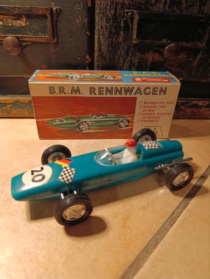 Lucky Toys Hong Kong Brm Rennwagen nr. 194, Antiek en Kunst, Antiek | Speelgoed
