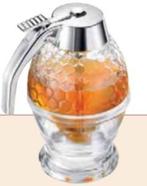 glazen honingpot, Ophalen, Zo goed als nieuw, Glas